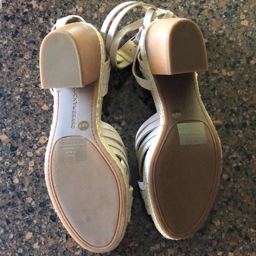 Lucky Brand Noxa Heeled Sandals - Picture 4 of 7
